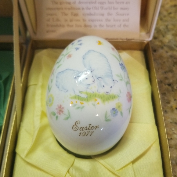 Noritake bone china Easter eggs. 72/73/74/77 - Picture 4 of 9